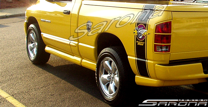 Custom Dodge Ram  Truck Side Skirts (2002 - 2008) - $590.00 (Part #DG-008-SS)